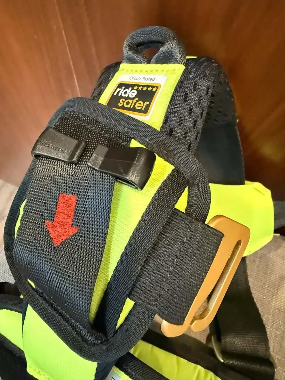 RideSafer Gen 5 Child Travel Seat Vest XS Yellow JD14001YEB